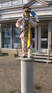 Narrenbrunnen am Schömberger Marktplatz