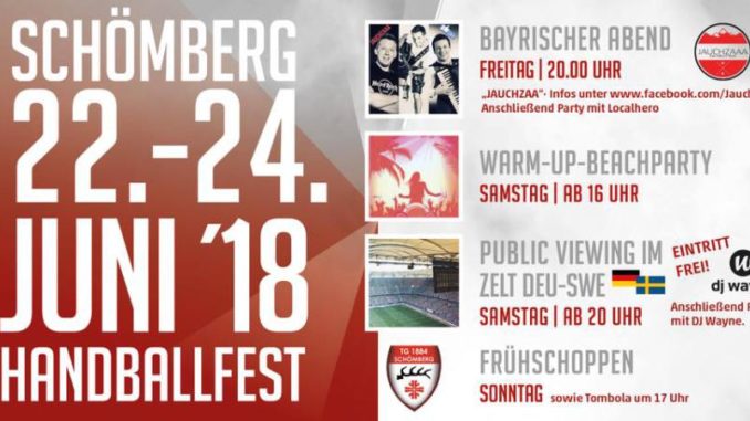 Handballfest Schömberg 2018