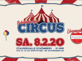 Schömberger Circus 2020 Plakat