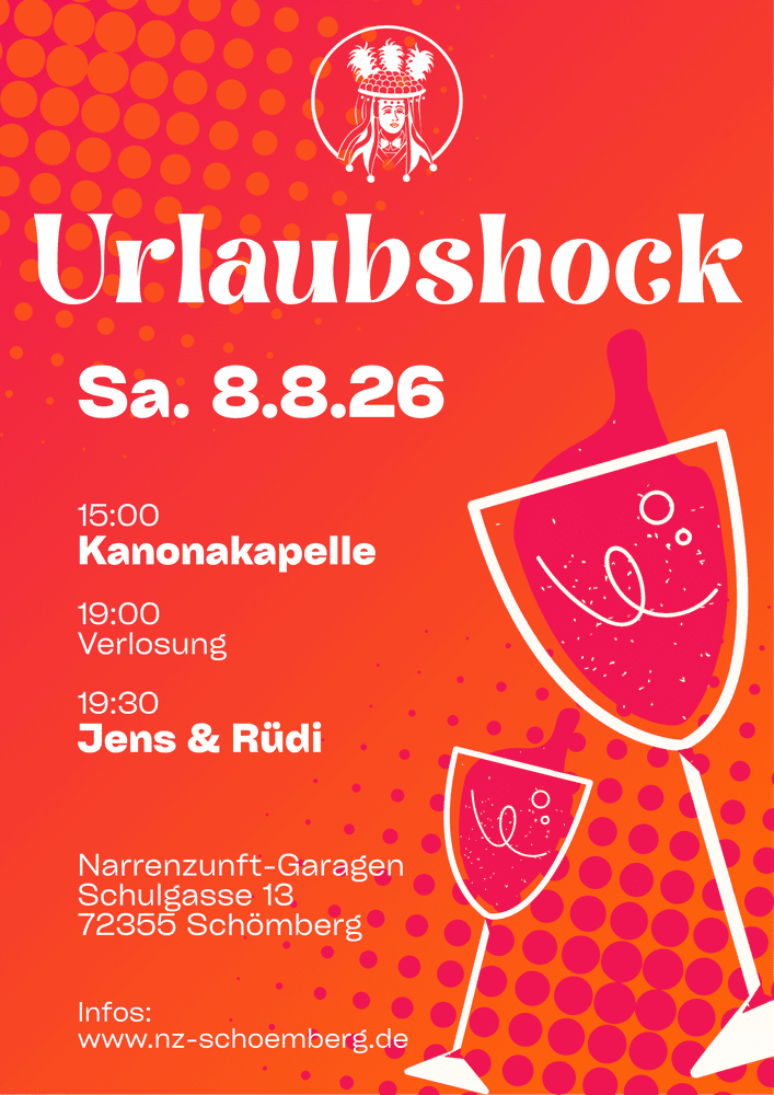 Urlaubshock 8.8.2026 in Schömberg